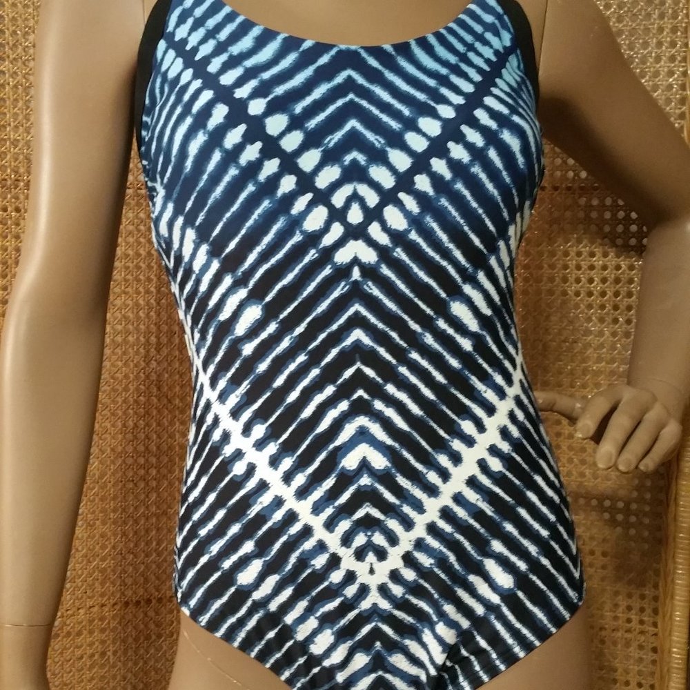 Calvin Klein Snake Print Starburst Swimsuit